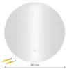ModernHome VKM-ECO Rundes LED-Wandspiegel, 80 cm, 3 Produktbild-Vorschau 6