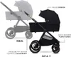 KINDERKRAFT Passeggino combinato Nea 2 2in1 Midnigth Nero Anteprima dell’immagine prodotto 6
