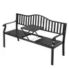 Avestar Gartenbank Outdoor Terrassenbank, E-beschichteter Produktbild-Vorschau 2
