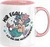 Meerjungfrau Geschenk Tasse für Mädchen Nymphe Nixe Becher Produktbild-Vorschau 1