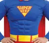 Costume da supereroe per uomo taglia M/L, taglia:M Anteprima dell’immagine prodotto 7