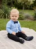 TupTam babyromper met lange mouwen en kraag, voor jongens, Productafbeelding-voorbeeld 10