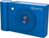 A blue digital camera is shown against a white background. Náhled obrázku produktu