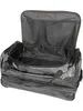 An open black travel bag with its interior visible. Anteprima dell’immagine prodotto
