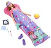 Barbie-Puppe und Welpen-Pyjama-Party-Spielset mit 2 Produktbild-Vorschau 3