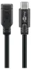 Goobay Prolunga USB-C (USB 3.1 Generazione 1), nera, 1 m Anteprima dell’immagine prodotto 2