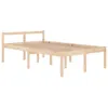 vidaXL Seniorenbett 120x200 cm Massivholz Kiefer Produktbild-Vorschau 3