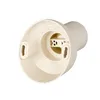E27 Lampenfassung (PBT), Mantel glatt zu Wandmontage Produktbild-Vorschau 3