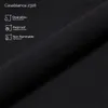 A close-up of black fabric with text overlays describing product features. Podgląd zdjęcia produktu
