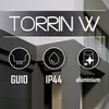Venkovní nástěnná lampa TORRIN W IP44 GU10 220-240V černá Náhled obrázku produktu 5
