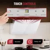 LEVIVO A+++ Kopffreie Dunstabzugshaube 60cm Umluft & Abluft Produktbild-Vorschau 2