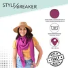 styleBREAKER Damen Musselin Dreieckstuch aus 100% Baumwolle Produktbild-Vorschau 4