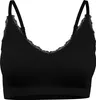 Yenita® Bustier mit Spitze Ribbed Collection L Schwarz Produktbild-Vorschau 3