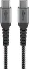 Two USB-C cables are shown side-by-side against a white background. Produktbild-Vorschau