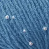 YarnArt Alpaca Gold Beaded 3609 Perlengarn Blau 50g 140m Produktbild-Vorschau 2