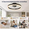 Deckenventilator mit mit Beleuchtung und Fernbedienung 38W Produktbild-Vorschau 3