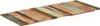 vidaXL Tischplatte Rechteckig 60x140 cm 15-16mm Altholz Produktbild-Vorschau 3