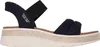 Skechers Slip-Ins: Bobs Sun Ray  Sandalen Plat - Zwart - Voir les images du produit 17