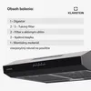 Klarstein digestor 60 cm, digestor s hliníkovým filtrom, Náhľad obrázku produktu 7
