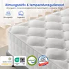 Hiazurm Matratze 140x200 cm, 7-Zonen Federkernmatratze mit Produktbild-Vorschau 4