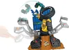 A Hot Wheels Monster Trucks Arena World Championship playset with monster trucks in action. Produktbild-Vorschau