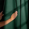 Zasłona blackout 90% na taśmie z szarfą 140x175 cm zielona Podgląd zdjęcia produktu 8