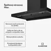 Klarstein AeroClean digestor - 90 cm nástenný digestor, Náhľad obrázku produktu 4