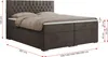 Boxspringbett 160x200 mit Matratze und Topper, Produktbild-Vorschau 6