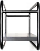 HAKU Wandregal schwarz - Metall, B/H/T: 60x20x15 cm Produktbild-Vorschau 4