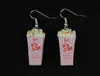 Popcorn Ohrringe Miniblings Hänger Mais Popcorn Tüte 3D Produktbild-Vorschau 2