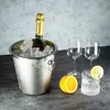 KINGHOFF KH-1242 Champagner-Wodka-Kühleimer Produktbild-Vorschau 4