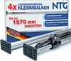 4 x Klemmbalken, Einsatzbereich: 1200 - 1570 mm Produktbild-Vorschau 1