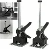 Two furniture lifters are shown against a white background, with inset images showing them in use. Náhled obrázku produktu