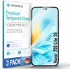 A product packaging for smartphone screen protectors, with a phone displaying a wallpaper. Produktbild-Vorschau