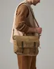 Quadra QD653 | Borsa a tracolla Heritage in tela cerata , Anteprima dell’immagine prodotto 4