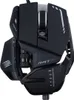 A black gaming mouse is shown from a top-down perspective against a white background. Podgląd zdjęcia produktu