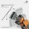 Z6758 1:64 Mini RC Bulldozer Bagger, 2.4G ferngesteuertes Produktbild-Vorschau 6