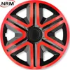 NRM | Radkappen Radzierblenden Action Rot / Schwarz 15" Produktbild-Vorschau 7