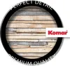 Komar Fototapete "Whitewashed Wood", braun, 368 x 254 cm Produktbild-Vorschau 6