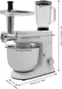Multifunktionsmixer  für Küchen Küchenmaschine Küchenmixer Produktbild-Vorschau 4