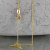Goldkette Singapurkette Länge 50cm - Breite 1,4mm - 585-14 Produktbild-Vorschau 5