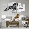 Bild auf Leinwand - Leinwandbild - Pferde Tiere Galopp Produktbild-Vorschau 6