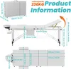 ACXIN table de massage en aluminium pliable et réglable en Voir les images du produit 2