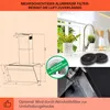 Klarstein Dunstabzugshaube 60cm Umluft/Abluft, Produktbild-Vorschau 5