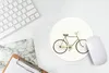 MuchoWow® Mauspad Mousepad Fahrrad - Grün - Weiß 20x20 cm - Produktbild-Vorschau 5