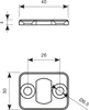Cerniera per porta pivotica, peso massimo della porta 45 Anteprima dell’immagine prodotto 7
