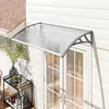 Outsunny Pultvordach Vordach für Haustür 110x60x18cm mit UV Produktbild-Vorschau 2