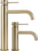 Two gold-colored faucets are shown against a white background. Anteprima dell’immagine prodotto