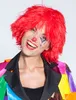 Perücke Clown Rot Clownsperücke für Erwachsene Produktbild-Vorschau 6
