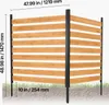 SucceBuy 2-teiliges Sichtschutzzaun-Set für Klimageräte, Produktbild-Vorschau 8